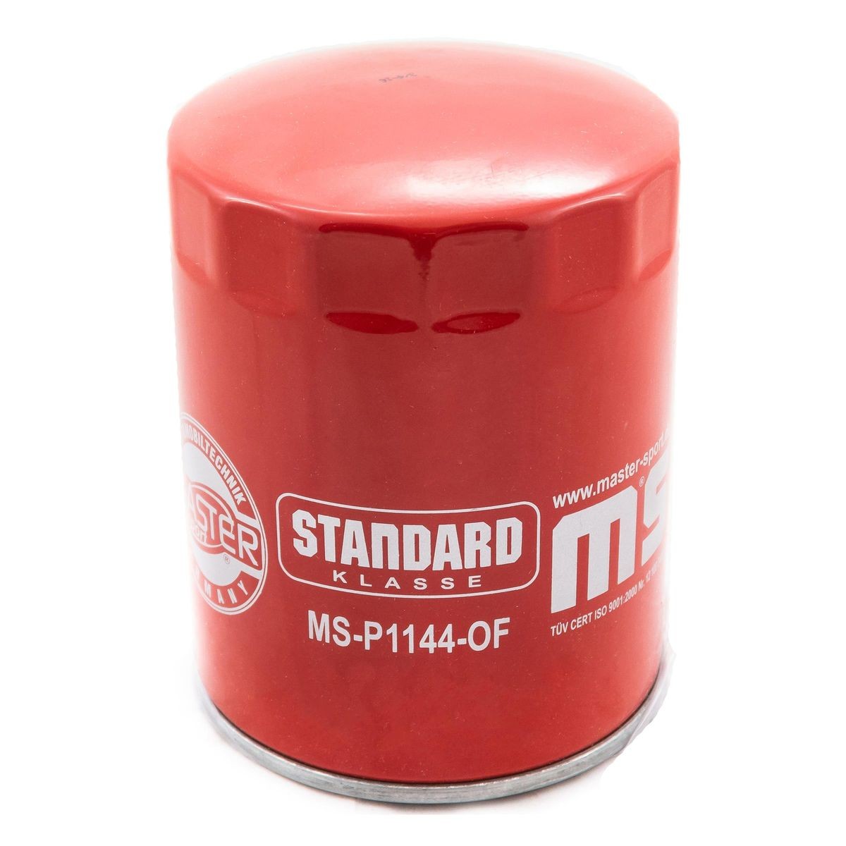MASTER-SPORT P1144-OF-PCS-MS: Oliefilter med en returløbs-stop-ventil