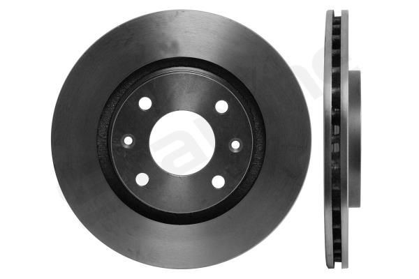 STARLINE PB 2770: Bremseskive foraksel, Ø: 266mm, ventileret, Ø: 266mm