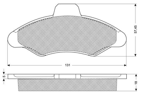 PROCODIS FRANCE PF1082: Piduriklotsid