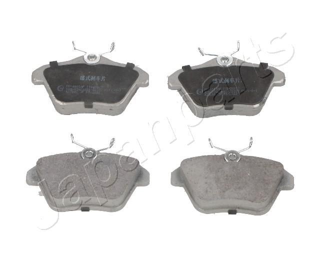 JAPANPARTS PP-0001AF: Piduriklotsid Tagasild