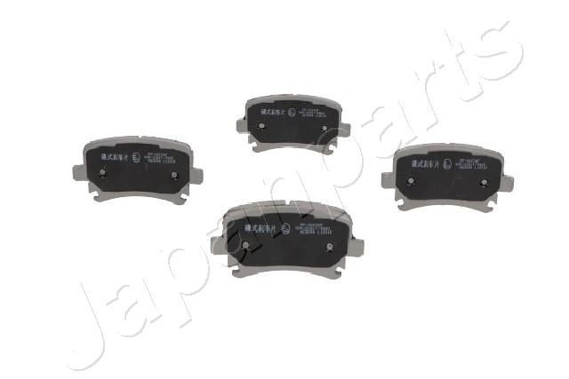 JAPANPARTS PP-0007AF: Jarrupalat, levyjarru Taka-akseli