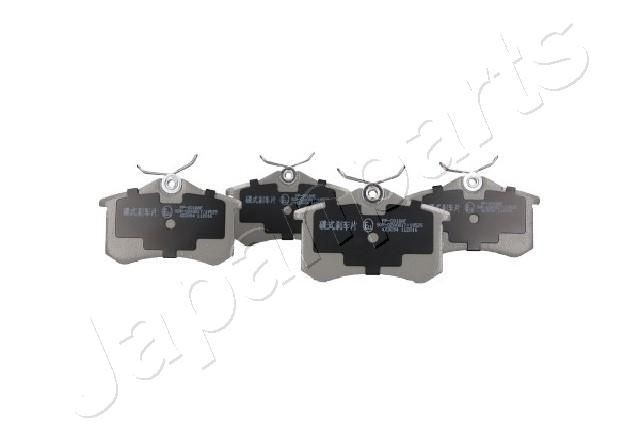 JAPANPARTS PP-0018AF: Sada brzdových destiček, kotoučová brzda Zadní náprava