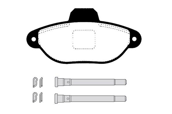 RAICAM RA.0446.9: Bremseklodser foraksel