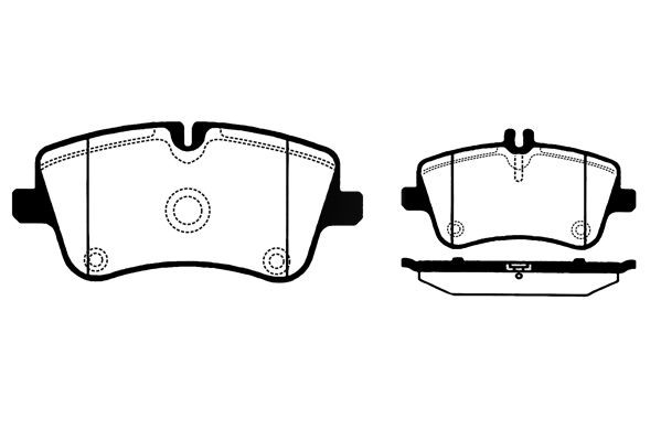 RAICAM RA.0786.0 Bremsbeläge Vorderachse