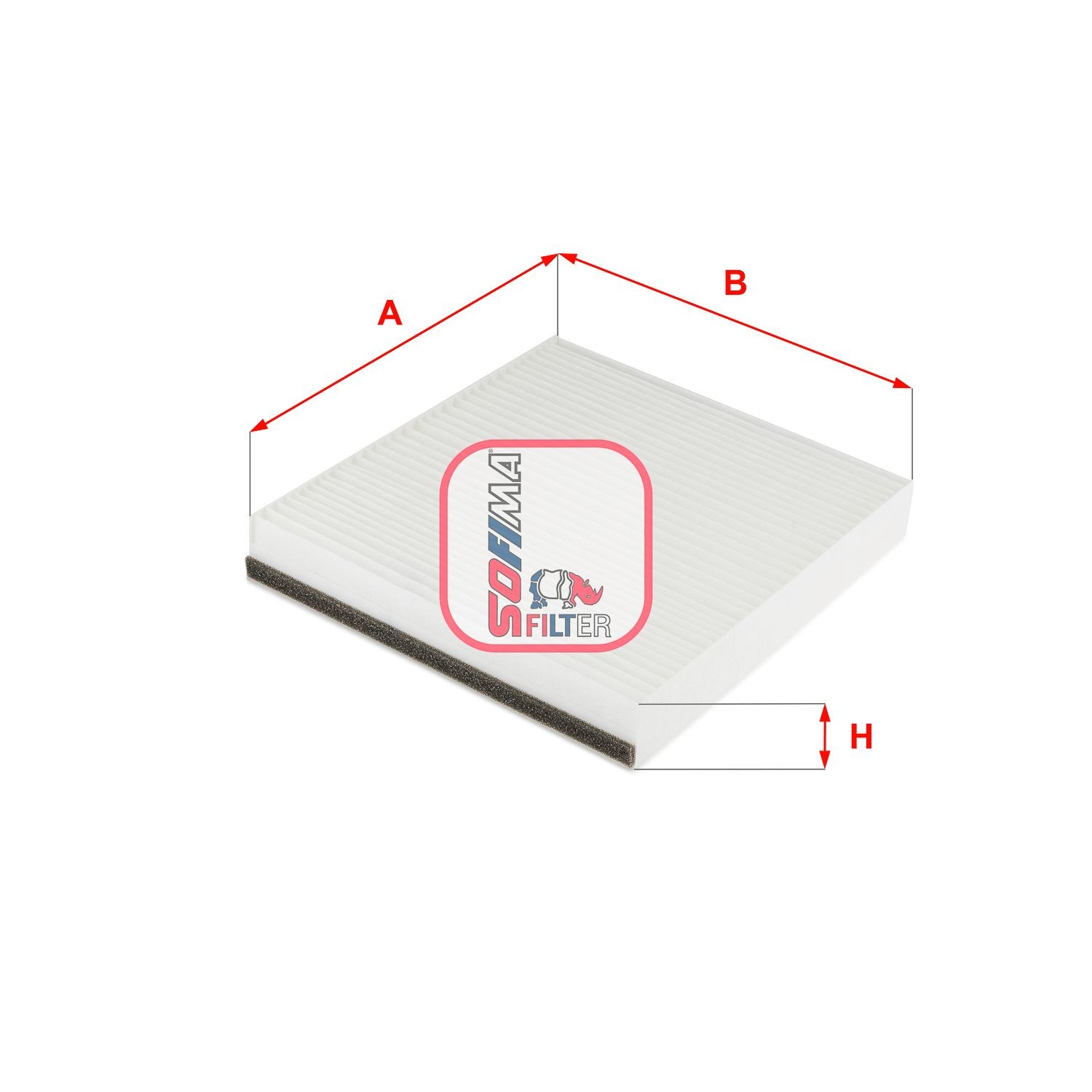 SOFIMA S 3260 C: Filtrs, Salona telpas gaiss Daļiņu filtrs