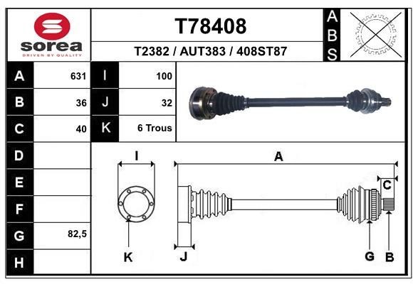 EAI T78408: Planetara 631mm