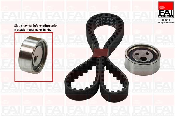 FAI AutoParts TBK484: Tandremssæt