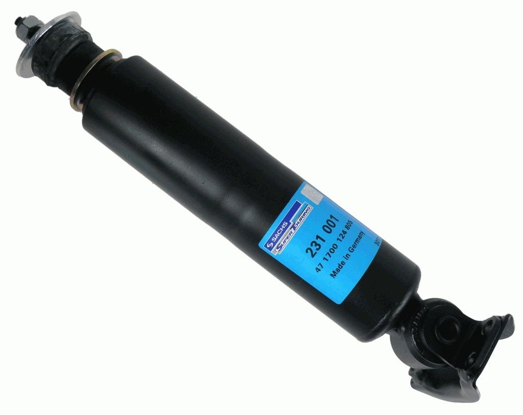 SACHS 231 001: Amortizatorius alyvos slėgis, teleskopinis amortizatorius