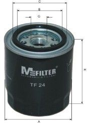 MFILTER TF 24: Filtru ulei