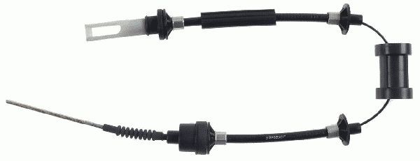 SACHS 3074 600 102: Въжен механизъм, задействане на съединителя