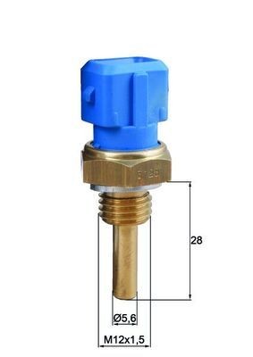 MAHLE ORIGINAL TSE 12: Andur, Jahutusvedeliku temp. M12x1.5, koos tihendiga