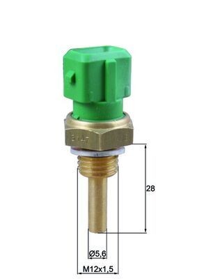 MAHLE ORIGINAL TSE 21: Andur, Jahutusvedeliku temp. M12x1.5, koos tihendiga