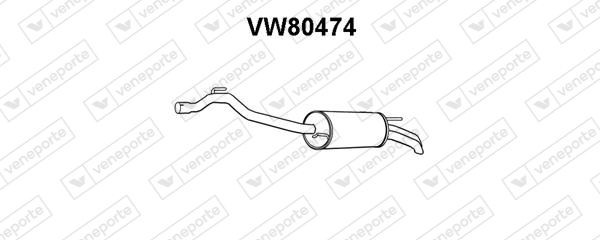 VENEPORTE VW80474: Lõppsummuti
