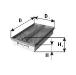 PZL Filters WA50615: Oro filtras