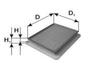 PZL Filters WA59431: Gaisa filtrs