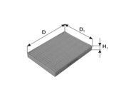 PZL Filters WA60260: Filtro abitacolo Filtro particellare