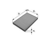 PZL Filters WA60364: Filtro abitacolo Filtro particellare