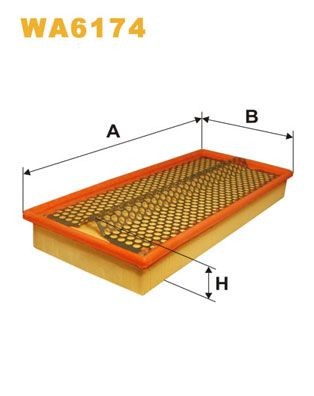 WIX FILTERS WA6050: Въздушен филтър