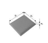 PZL Filters WA60514: Filtro abitacolo Filtro particellare