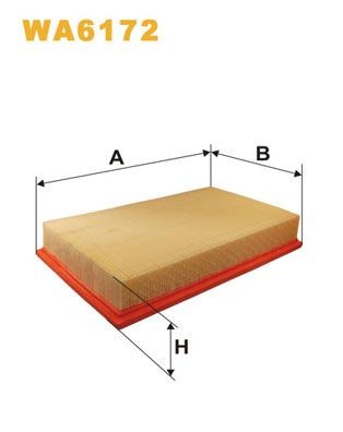 WIX FILTERS WA6172: Filtro aria