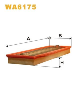 WIX FILTERS WA6175: Oro filtras