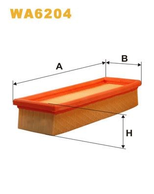 WIX FILTERS WA6204: Filtro aria