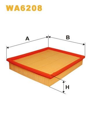 WIX FILTERS WA6208: Gaisa filtrs