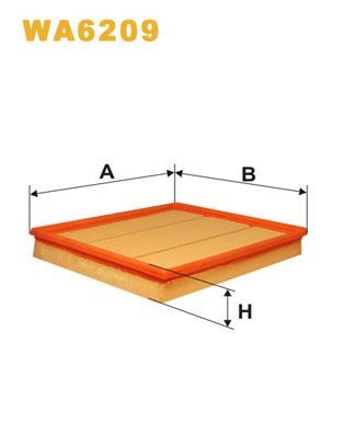 WIX FILTERS WA6209: Gaisa filtrs