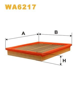 WIX FILTERS WA6217: Gaisa filtrs