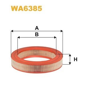 WIX FILTERS WA6385: Oro filtras