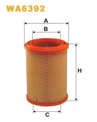 WIX FILTERS WA6392: Vzduchový filtr