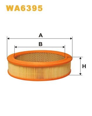 WIX FILTERS WA6395: Oro filtras