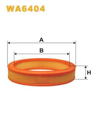 WIX FILTERS WA6404: Gaisa filtrs