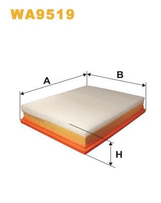 WIX FILTERS WA9519: Vzduchový filtr