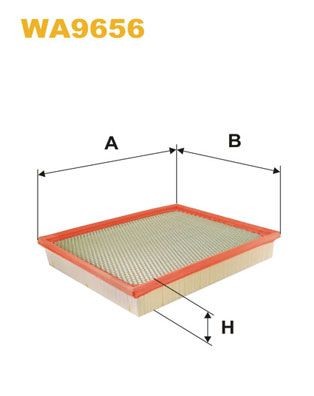 WIX FILTERS WA9656: Gaisa filtrs