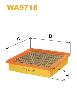 WIX FILTERS WA9718: Filtro aria