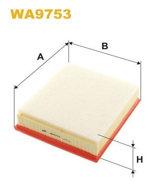 WIX FILTERS WA9753: Gaisa filtrs