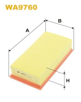 WIX FILTERS WA9760 Luftfilter