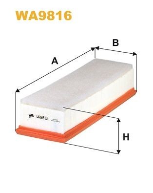 WIX FILTERS WA9816: Gaisa filtrs