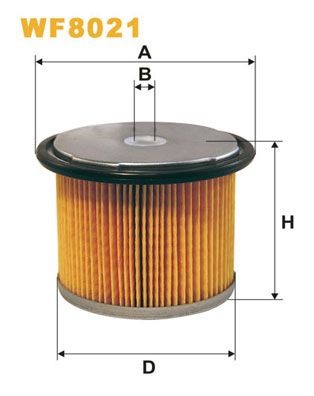 WIX FILTERS WF8021: Filtro carburante