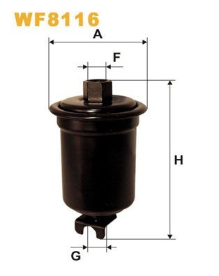 WIX FILTERS WF8116: Filtro carburante
