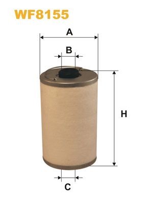 WIX FILTERS WF8155: Kuro filtras