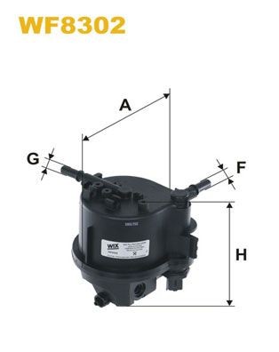 WIX FILTERS WF8302: Brændstof-filter