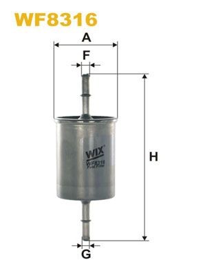 WIX FILTERS WF8316: Kütusefilter