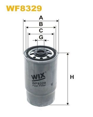 WIX FILTERS WF8329 Kraftstofffilter