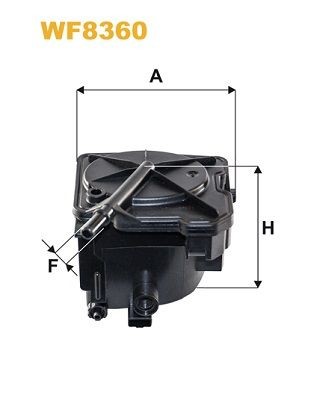 WIX FILTERS WF8360 Kraftstofffilter