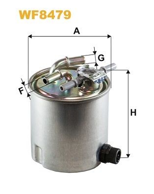 WIX FILTERS WF8479: Filtro carburante