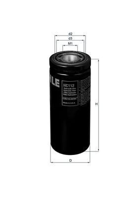 MAHLE ORIGINAL HC 112: Hydraulický filtr, automatická převodovka