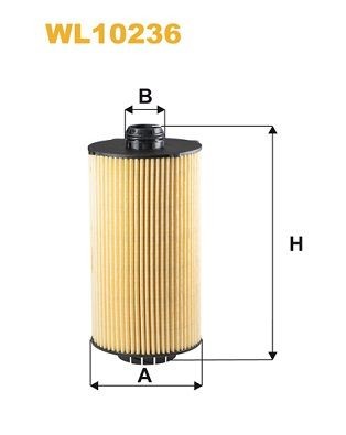 WIX FILTERS WL10236: Filtro olio