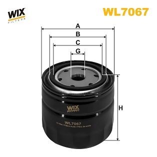 WIX FILTERS WL7067 Ölfilter